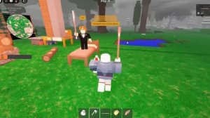 Я встретил секретного АДМИНА в игре 99 ночей в лесу в РОБЛОКС