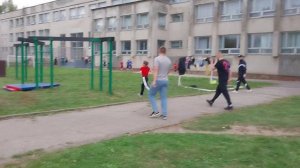 ушу-саньда. Горбунова Алиса 10 лет 20.09.2025 г. армейская полоса препятствия "Юный Патриот"