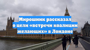 Мирошник рассказал о цели «встречи коалиции желающих» в Лондоне