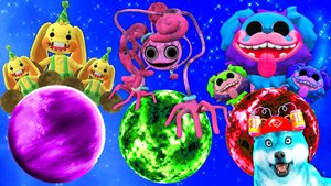 Мы нашли планеты хагги вагги 2, мопс и другие персонажи huggy wuggy в майнкрафт и гаррис мод!