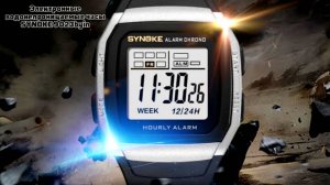 ⌚Электронные водонепроницаемые часы SYNOKE 9023byin