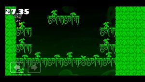 показывал мой уровень Green