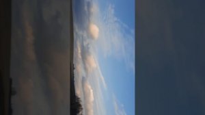 Небо  в октябре