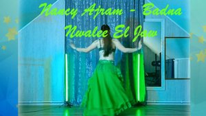Восточный танец. Танец живота. Nancy Ajram - Badna Nwalee El Jaw.