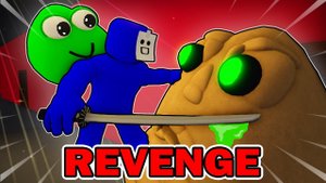 БОУ МСТИТ, НО У РУДИ ЕСТЬ КАТАНА! Анимация Роблокс BOU'S REVENGE, BUT RUDY HAS A KATANA