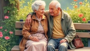 28 октября. Поздравление. Открытка С Днём бабушек и дедушек!
