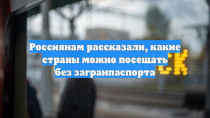 Россиянам рассказали, какие страны можно посещать без загранпаспорта