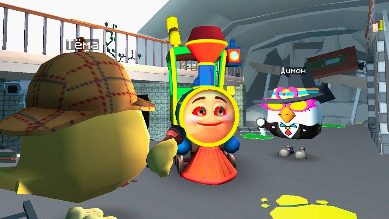 😨 Страшный СЕКРЕТ ПАРОВОЗА в Чикен Ган!  Choo choo Charles Тёма смотреть онлайн