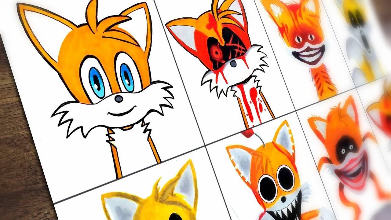 Рисуем Новый Спрунки Шин Тейлз с 1 по 6 фазу 🎨✨🎵😍 смотреть онлайн