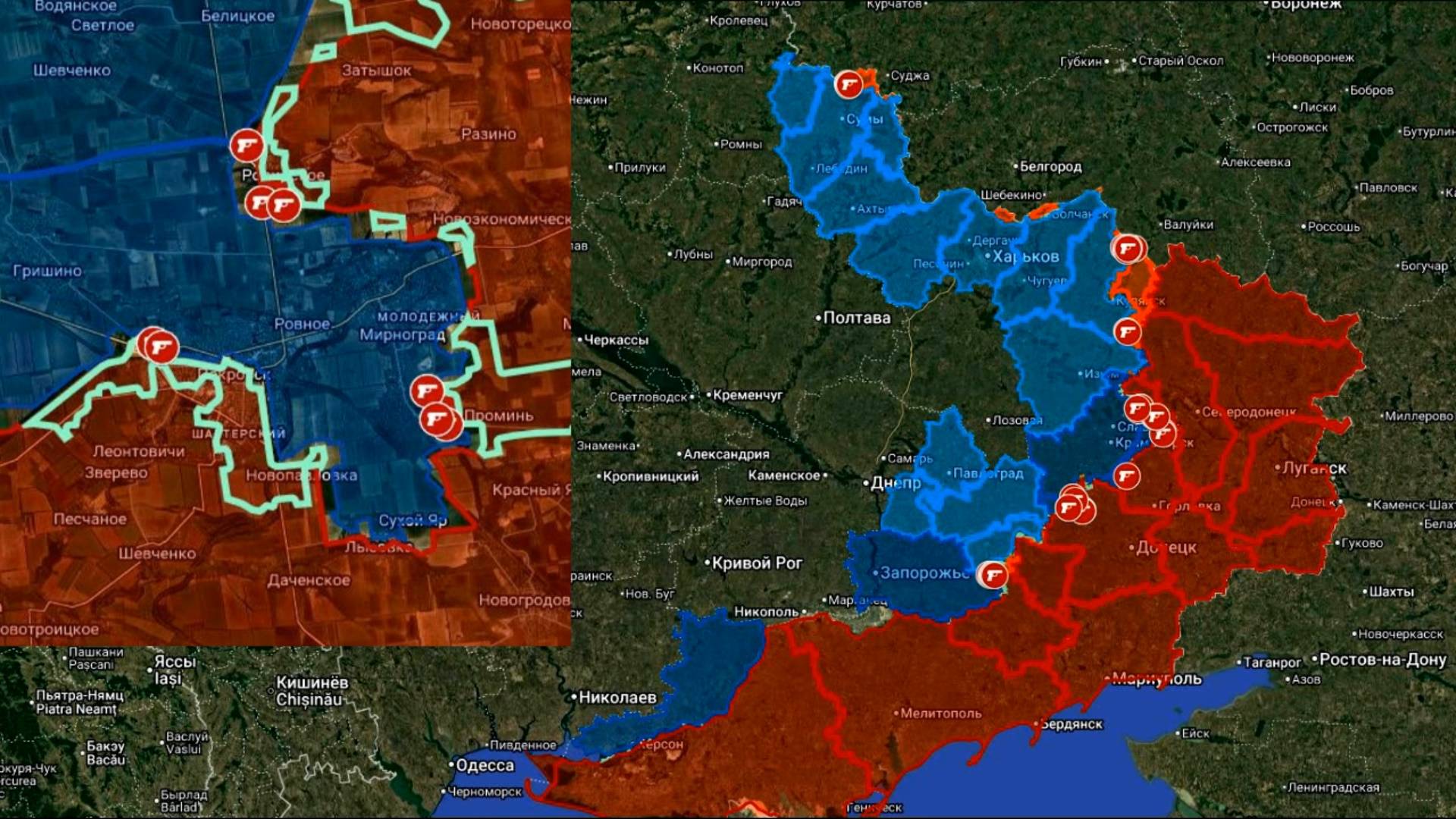 25.10.2025 Карта боевых действий. Котел скоро захлопнется