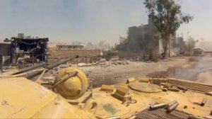 ТАНКОВЫЙ БОЙ  В СИРИИ