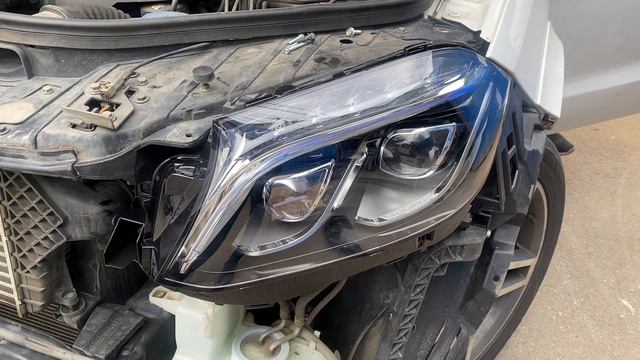 Mercedes GL X166 Рестайлинг Переделка в AMG GLS Мерседес Покраска Лахта Центр СПб