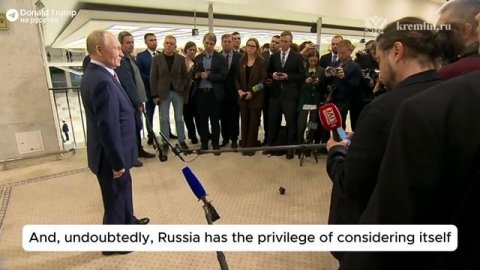 Владимир Путин: Новые санкции США — попытка оказать давление на Россию