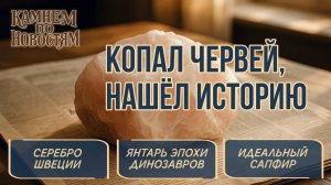 Янтарь, налёт, клады и идеальный сапфир