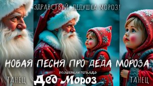 Волшебная тетрадь. "Дед Мороз". Новая песня про Деда Мороза. Танец Деда Мороза. Песня про Новый Год
