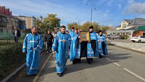 Крестный ход с иконой Божией Матери Умягчение злых сердец. Динская, 2025