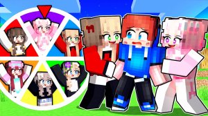 НАШЁЛ КОЛЕСО ОБНИМАШЕК В МАЙНКРАФТ С БЕЗУМНЫМИ