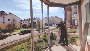 ТЕПЛОЕ остекление балкона АВАНГАРД в РАМАХ. Процесс замены ХОЛОДНОГО АЛЮМИНИЕВОГО остекления в 2025