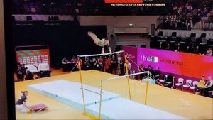 золото Алжира на брусьях