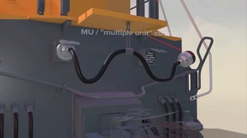Как работает современный американский магистральный тепловоз с электрической передачей. Часть 1