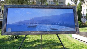 Айвазовский на улицах Феодосии.