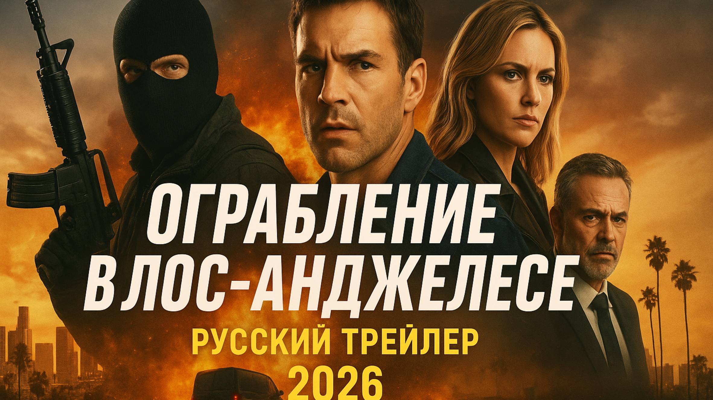 Ограбление в Лос-Анджелесе — Русский трейлер (Дубляж, 2026)