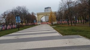 Новые русские горки в парке Остров Мечты