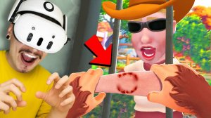 НЕПОСЛУШНАЯ ОБЕЗЬЯНА СЪЕЛА ПОСЕТИТЕЛЯ ЖИВЬЁМ!! (I Am Monkey VR)