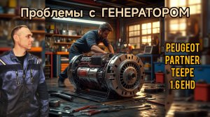 Замена генератора на Peugeot Partner Tepee 1.6 HDi: подробный гайд