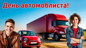 Поздравление с Днём автомобилиста! 🚗 Доброго пути!