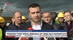 Пробијен тунел према Невесињу дуг више од 12 километара