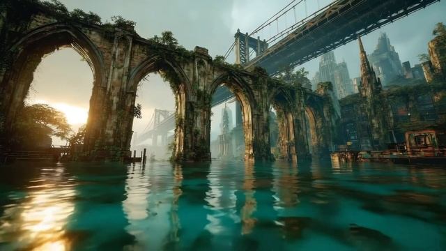 Затонувшая Земля - Музыкальное путешествие в стиле Дип-эмбиент по затопленному миру смотреть онлайн