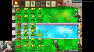 прохождение игры Plants VS Zombies 5# серия