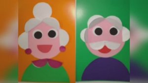 МК открытка для бабушек и дедушек