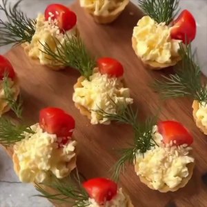 😋 Мини-тарталетки, который украсят ваш стол на Новый год