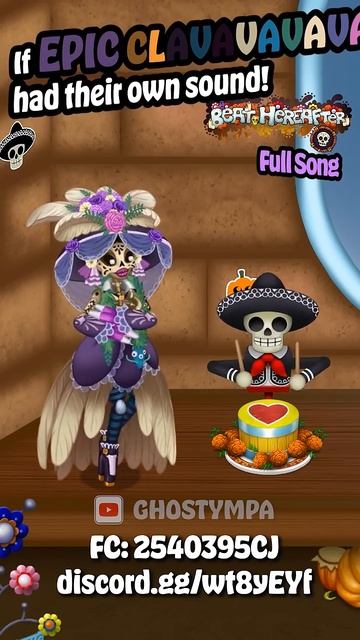 ЭПИЧЕСКАЯ Клававера - СЕЗОННЫЙ ПОДСВОД(Сезонный Монстр Ритма Загробной Жизни) (My Singing Monsters)