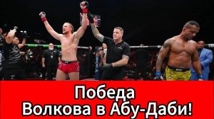 Российский тяжеловес Александр Волков победил бразильца Алмейду на UFC 321
