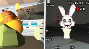 😨 Заснял Скибиди Туалет на Камеру в Чикен Ган! Тёма Chicken Gun