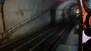 Электропоезд Метро ЭП-564 «Передвижной поезд под землей прибывает» НОВОАФОНСКОЙ ПЕЩЕРЕ 21.10.2025.