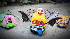 Улучшаем Молнию Маккуина Лаба-Лаба, пожирателя Перси Керету Апи, монстра Томаса и Блейза, Тайо.