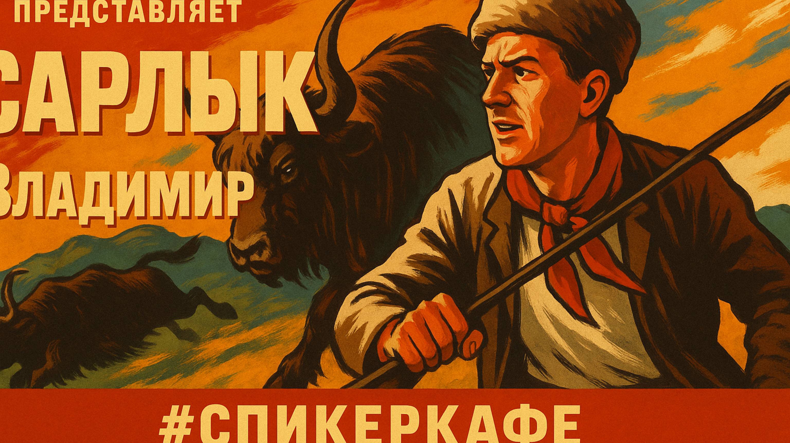 Владимир - Тема: Сарлык #Спикеркафе