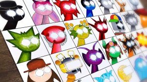 Рисуем всех Спрунки Коррупшн! 🎨✨🎵