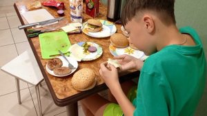 короче говоря приготовил бургер