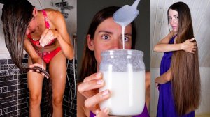 Домашний рисовый кондиционер  Блеск и мягкость волос за копейки