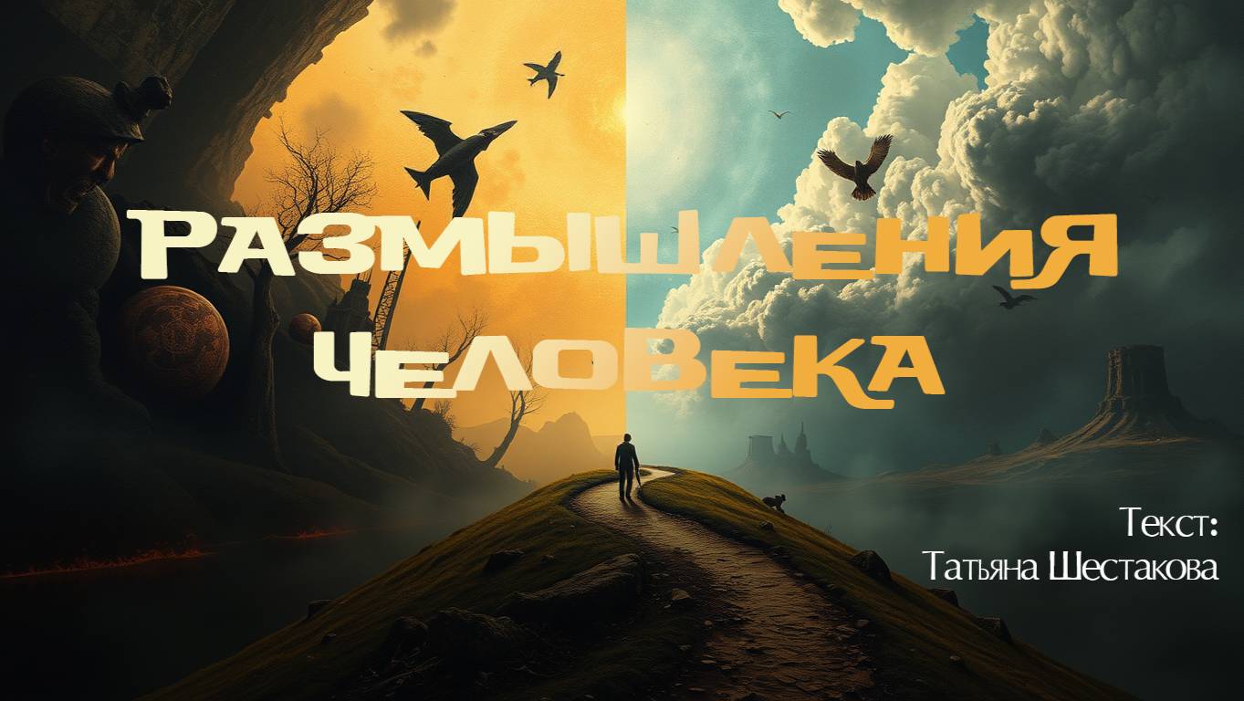 Размышления человека. Текст: Татьяна Шестакова [Song by SieReNaDa]