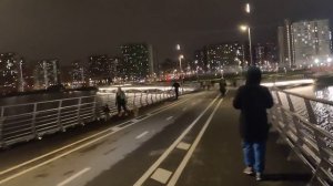 Новый мост на Черном озере в Некрасовке