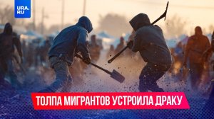 Толпа мигрантов устроила драку в московском ЖК