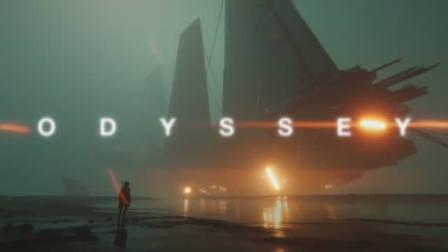 Cyberpunk Odyssey [Neon-Sailing] Sci-Fi Ambient Journey