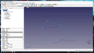 FreeCAD- Лопата (принцип построения)