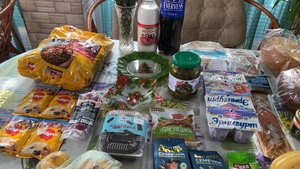 Покупки продуктов из Пятерочки🛍️🛒Красивые фото осенние🍁🍇🌹🥀🍂